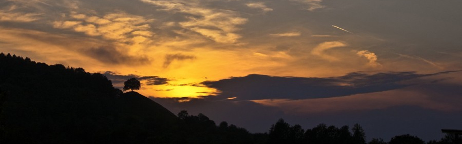 Calverbühl Sonnenuntergang